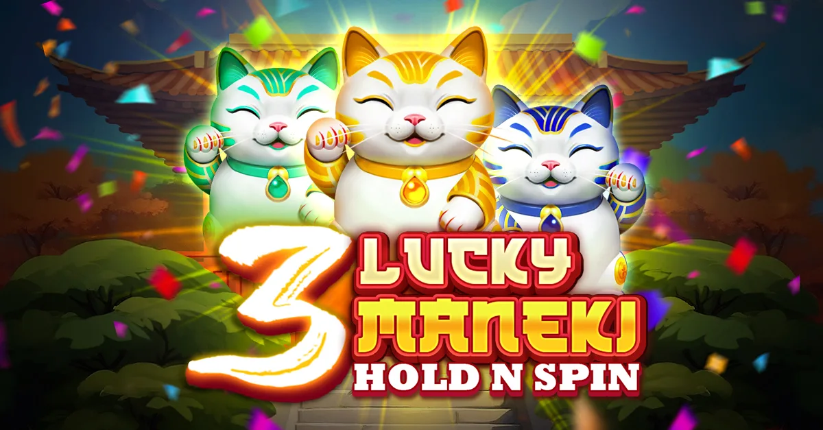 3 Lucky Maneki Hold N Spin™ - Wizard Games